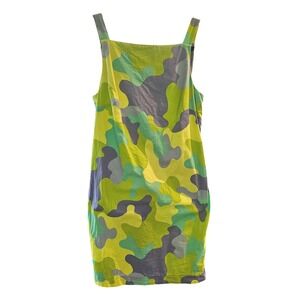 Tibi Vintage Camo Print Dress Size 6 Sleeveless‎ Mini Dress